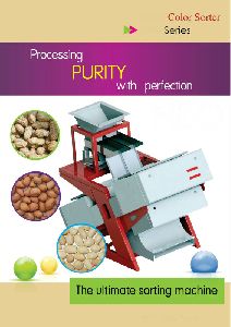 Peanut Roasting color sorter machine