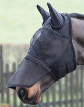 Fly Mask with Long Nose and Ears