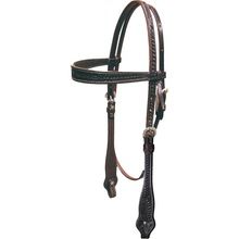 Handtooled Western Leather Headstall