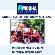 Portable Hot Asphalt Drum Mix Plant