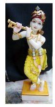 God Krishna Marble Murti