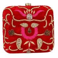 Hand Embroidery Ladies Clutch Purse