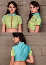 cotton sarees blouse