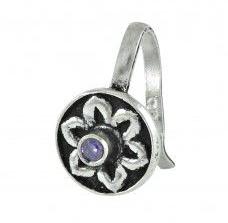 925 sterling silver jewelry Beautiful Amethyst Gemstone Nose Pin