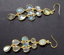 Labradorite Gemstone Earring