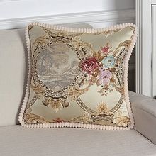 European-Style Fabric Sofa Pillowcase Pillow Cushion