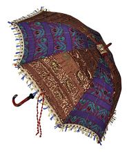 Traditional Silk Print Umbrellas