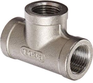 Stainless Steel Threaded Tee