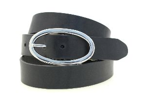 Ladies Black Leather Belt