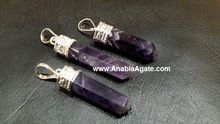 Amethyst Healing Pencil Pendants