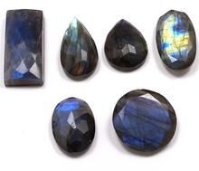 Checker Cutting Super Quality Labradorite