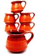 Clay Earthenware Terracotta Kitchenware Mug