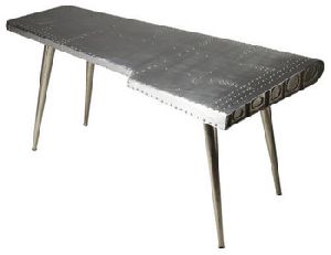Aluminum Industrial Desk Piano fold Coffee Table