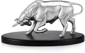 Fearless Wild Bull Figurine