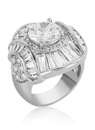 Jeweled Fringe Ring