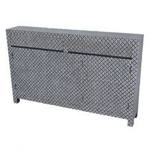 Modern Pandora Bone inlay Black Sideboard