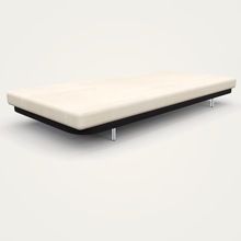 Camabeds Zen Chrome Single Frame with 3D Cover and Mattress