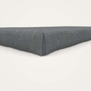 Zen Single Bed Frame with Grey Cover