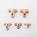 copper tee bend fittings