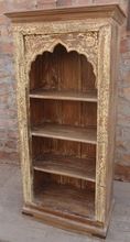 Indian Carved Book Case