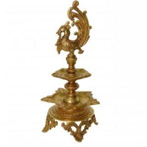 Brass Decorative Oil Lamp