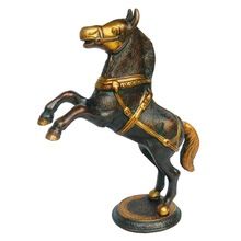 Brass Horse Statue