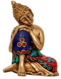 Brass Buddha Decorative Showpice