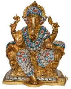 Brass Decorative Ganesha Statue