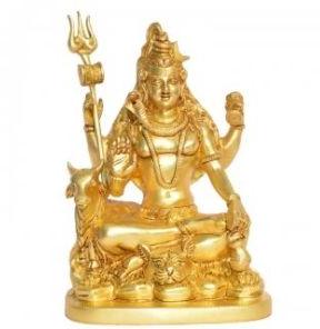 Brass Decorative Sculpture Lord Shiva