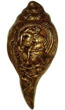 Lord Vishnu Conch Shankh Brass