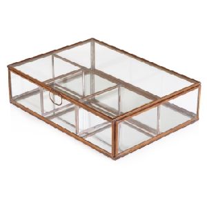 Glass Jewelry Box