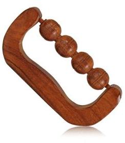 Wooden Handheld Foot Roller