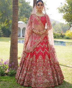 Banaras Silk Bridal Lehenga