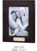 Leather and Metal Photo Frames