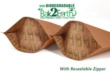 Biodegradable Coffee Bags With Zipper And Valve
