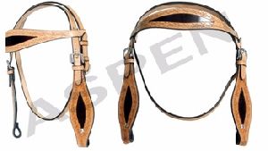 Leather Western Headstalls Horse