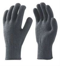 Poly-Cotton Knitted Seamless Gloves