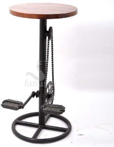 Bicycle Part Industrial Iron Stool