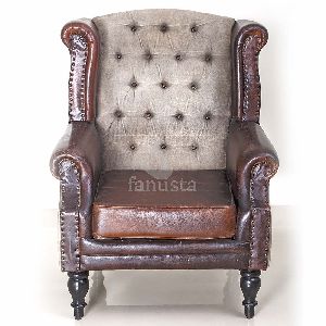 Handmade Leather Chair Sofa