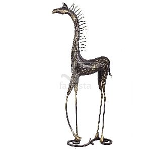 Iron Designer Giraffe Showpiece