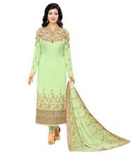 Heavy Floral Embroidery Georgette Salwar Kameez Suits