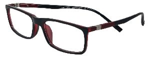 Regular Wear Rectangle shape MaroonShade Color Unisex Full Rim Spectacle Frame