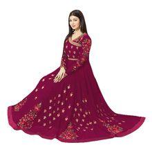 Women Georgette Zari Embroidery Anarkali Suit