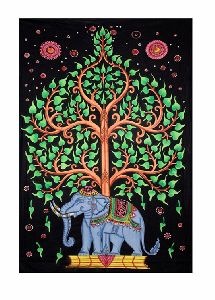 Elephant tree Nature Beauty Printed Tapestry Wall Hangings posters