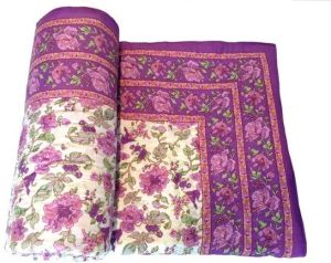 Exclusive Designer Printed pure cotton filled Double Bed Quilts