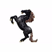 Handicraft zinc alloy horse with diamond