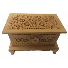 handmade elephant crafted wooden box