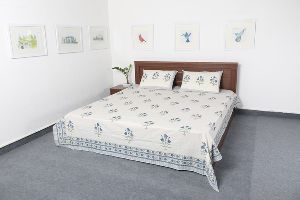 High Quality Jaipuri printed Double cotton bed sheets VIDBS9026