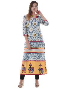 Indian Traditional ladies Designer Cotton Kurti kurta Dress