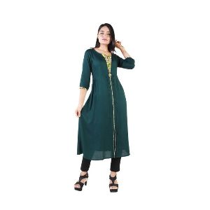 Ladies Rayon fabric kurtis